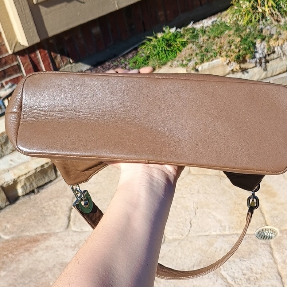 SAS Full Grain Cow Hide Leather Pig Skin Linning Edee Hobo Shoulder Bag - Picture 5 of 9